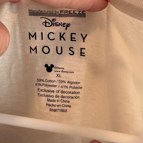 Disney Mickey Mouse One & Only One Of A Kind T-shirt XL Double Stitch Unisex - Picture 4 of 7